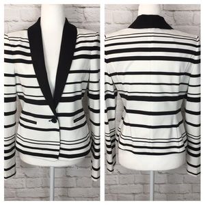 BCBGMaxAzria | Bowie Blazer Off White/Black